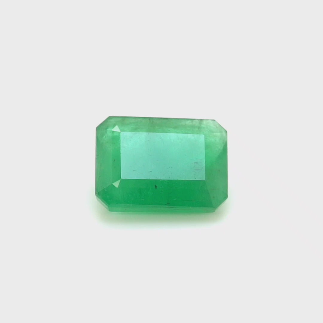 5.5 Cts Emerald 13X10 MM Octagon Gemstone