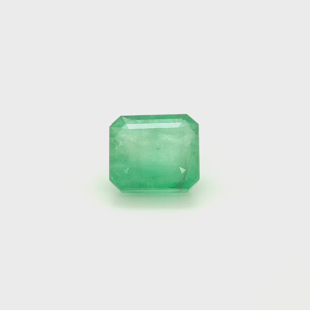 4.1 Cts Emerald 10x9 MM Octagon Gemstone