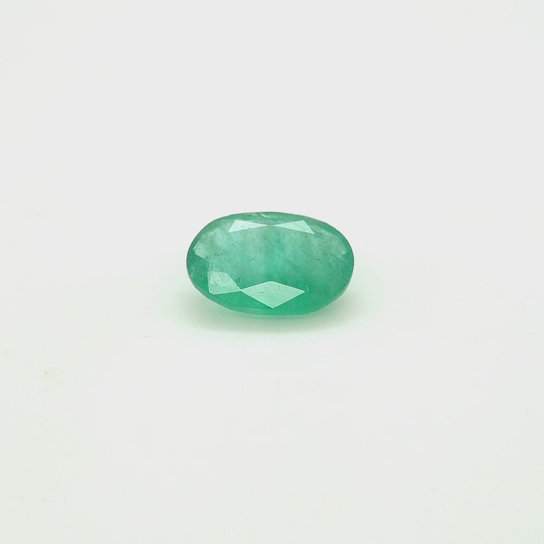 2.86 Cts Emerald 12X8 MM Oval Gemstone