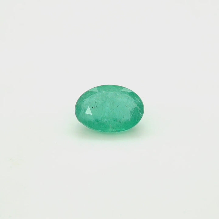 3.11 Cts Emerald 10X8 MM Oval Gemstone