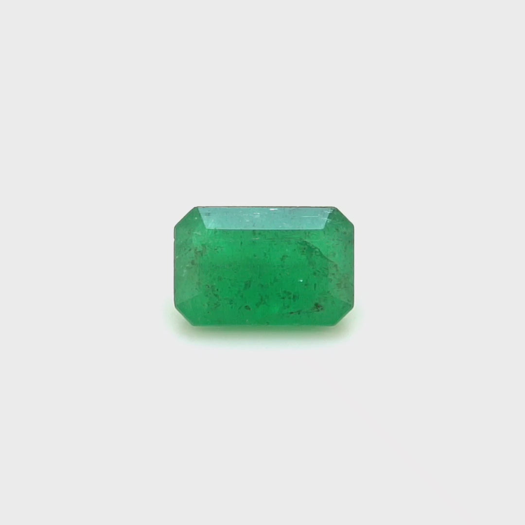 2.57 Cts Emerald 10X6 MM Octagon Gemstone