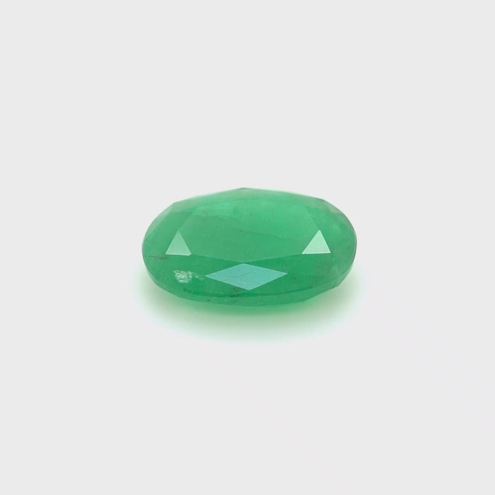 4.26 Cts Emerald 13X10 MM Oval Gemstone
