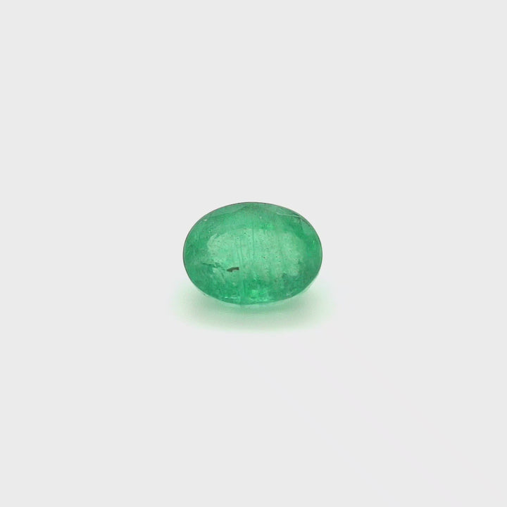 3.35 Cts Emerald 10X8 MM Oval Gemstone
