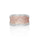 0.79 Cts Pink Diamond and White Diamond Ring in 14K Two Tone