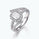 1.05 Cts White Diamond Ring in 14K White Gold