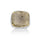 14.45 Cts Diamond Slice and White Diamond Ring in 18K Two Tone