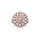 0.67 Cts Pink Diamond and White Diamond Ring in 14K Two Tone