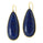 51.10 Cts Lapis Dangle Earring in Brass