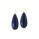 51.10 Cts Lapis Dangle Earring in Brass