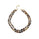 675 Cts Agate Beaded Necklace in Brass