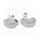 2.79 Ctw Lab Grown Diamond Earring in 925 Platinum Plated