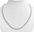 5.03 Ctw Lab Grown Diamond Necklace in 925 Platinum Plated