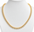7.52 Ctw Lab Grown Diamond Necklace in 925 Yellow Gold