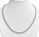 7.52 Ctw Lab Grown Diamond Necklace in 925 Platinum Plated