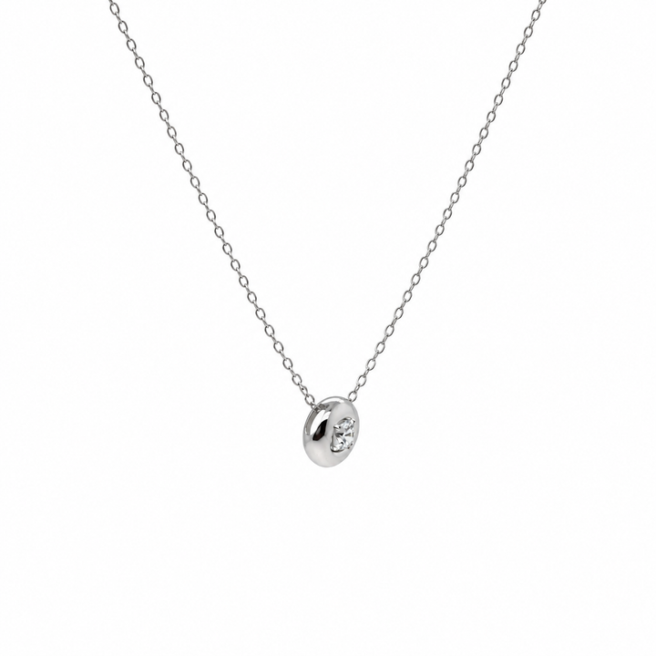 0.23 Ctw Lab Grown Diamond Pendant in 925 Platinum Plated