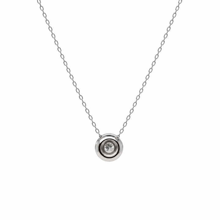 0.23 Ctw Lab Grown Diamond Pendant in 925 Platinum Plated