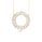 2.83 Cts White Diamond Necklace in 14K Yellow Gold