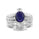 2.56 Cts Lapis Lazuli Ring in 925