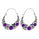 11.40 Cts African Amethyst Earring in 925
