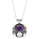 13.35 Cts African Amethyst Pendant in 925
