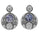 5.65 Cts Dendric Opal Earring in 925