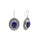 22.00 Cts Lapis Lazuli Earring in 925