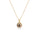 0.94 Cts Brown Diamond Pendant in 14K Yellow Gold