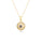 0.5 Cts Brown Diamond Pendant in 14K Yellow Gold