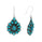 6.72 Ctw Turquoise Earring in 925