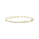0.21 Cts White Diamond Bracelet in 14K Yellow Gold