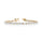 13.60 DEW White Moissanite Tennis Bracelet in 14K Yellow Gold
