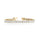 16.80 DEW White Moissanite Tennis Bracelet in 14K Yellow Gold