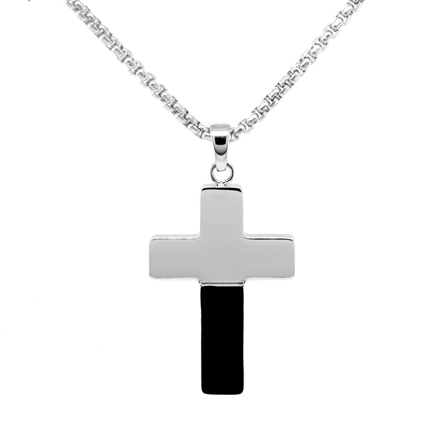 Cross Necklace in Stainless Steel