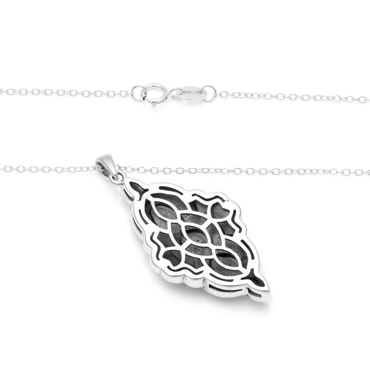 1.48 Cts Marcasite Pendant in 925