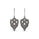 1.44 Cts Marcasite Earring in 925