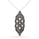 1.43 Cts Marcasite Pendant in 925