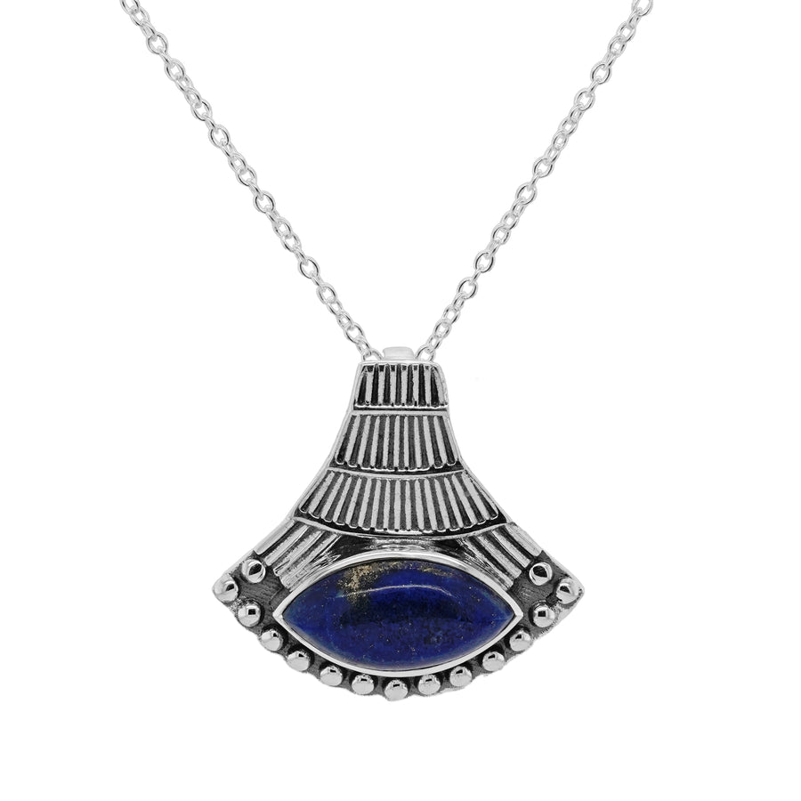 5.00 Cts Lapis Lazuli Pendant in 925