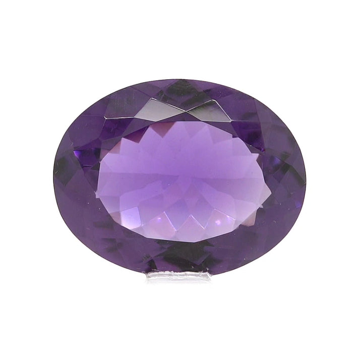 27.25 Cts Amethyst 23x18 MM Oval Gemstone