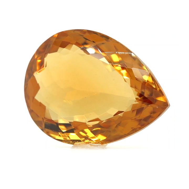 42.25 Cts Citrine 30x22 MM Pear Gemstone