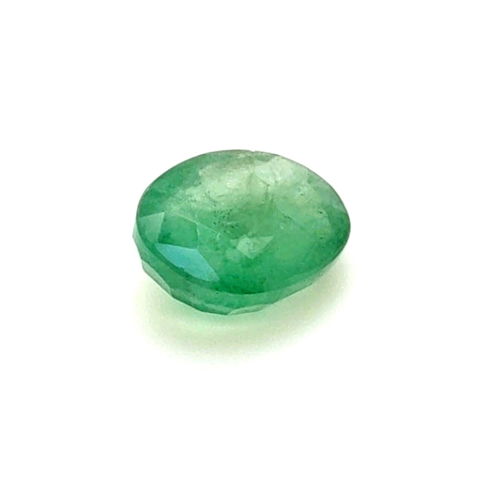 3.88 Cts Emerald 12X9 MM Oval Gemstone