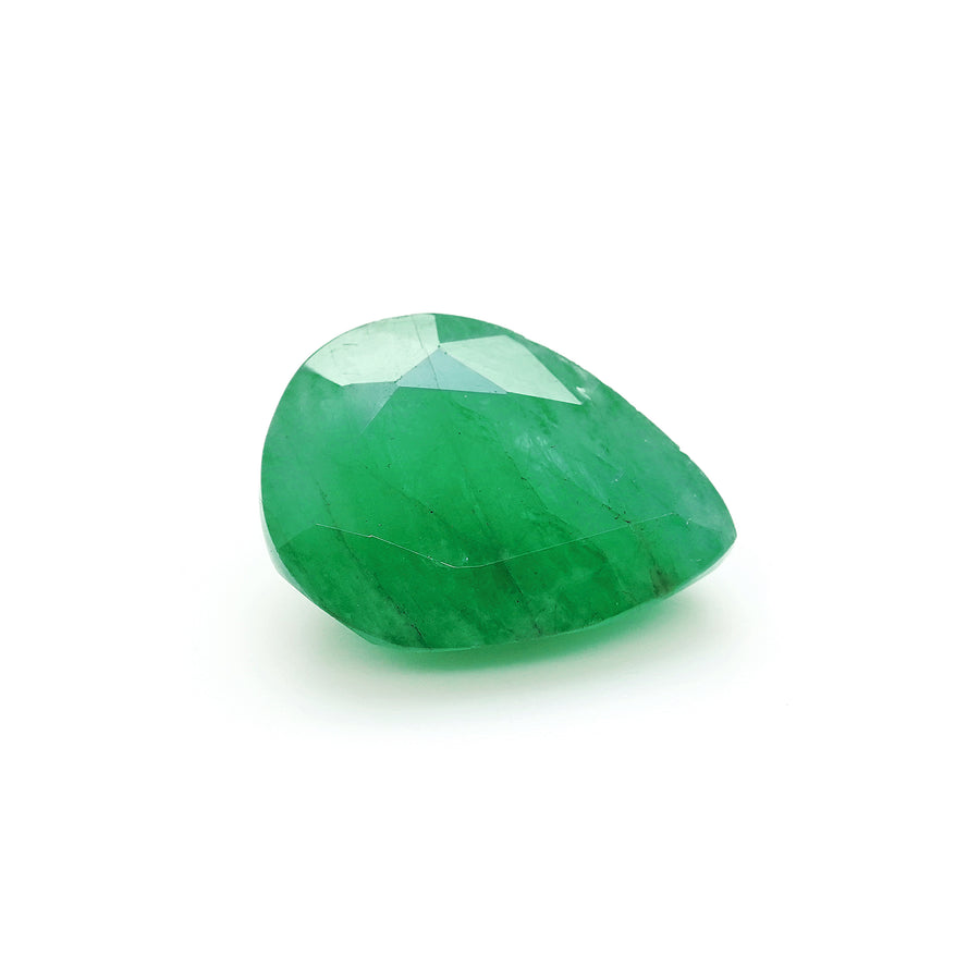 6.34 Cts Emerald 15X11 MM Pear Gemstone