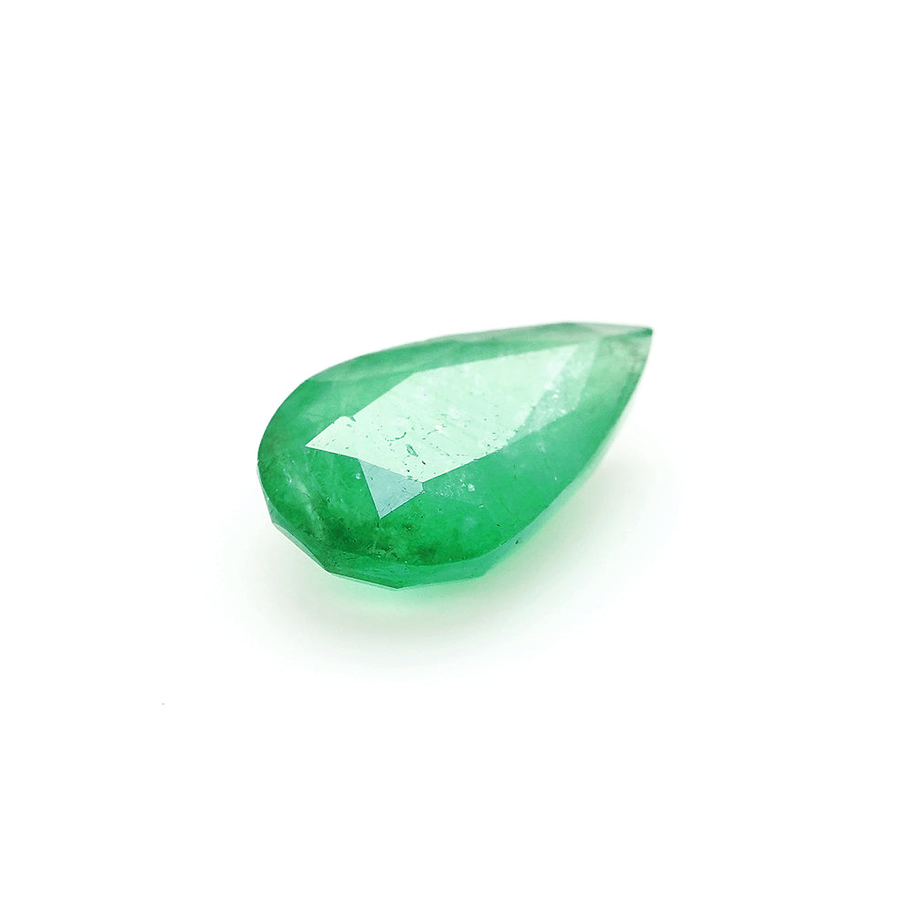 1.95 Cts Emerald 12X7 MM Pear Gemstone