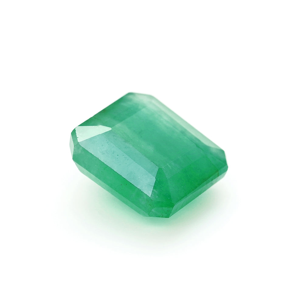 6.12 Cts Emerald 11X10 MM Octagon Gemstone