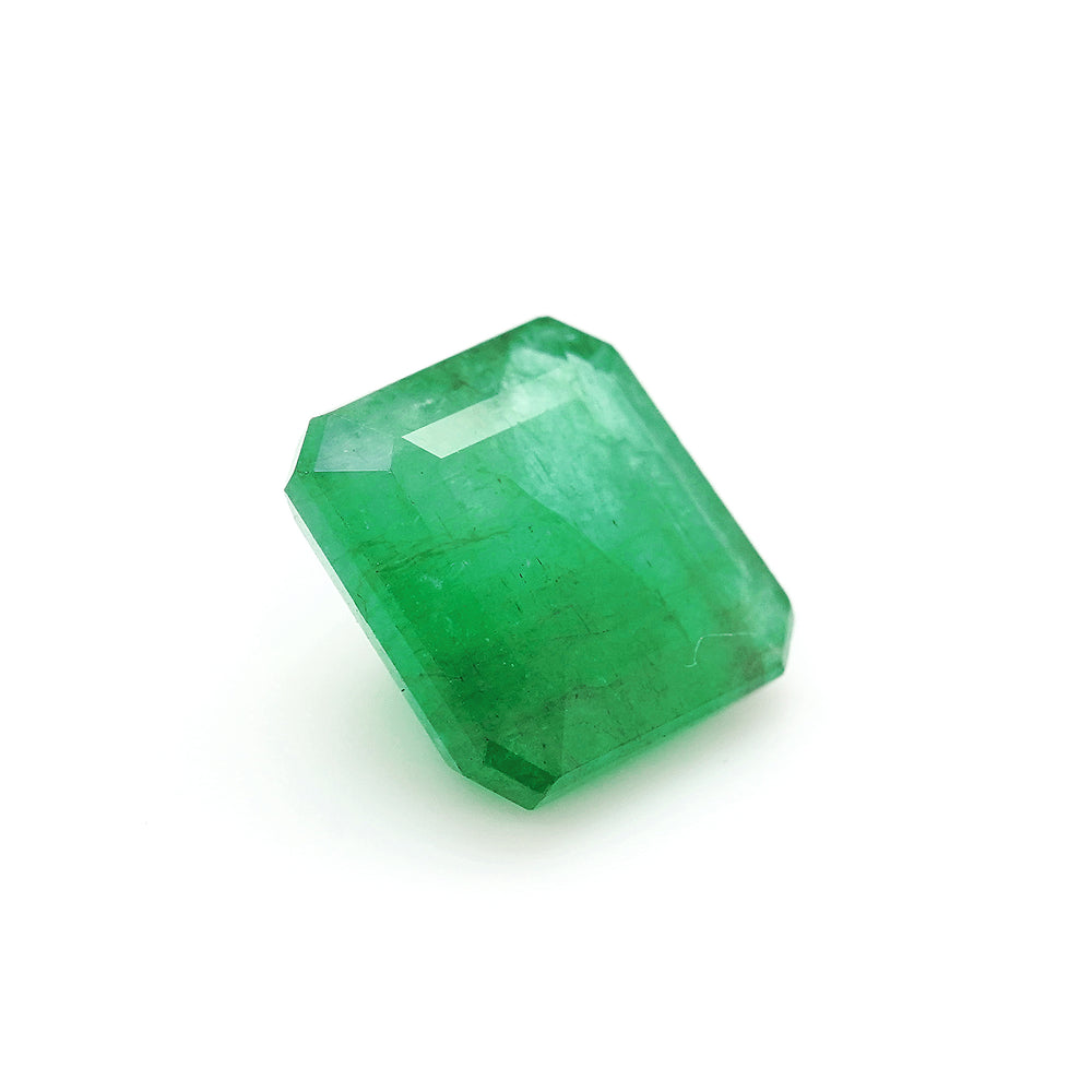 3.73 Cts Emerald 10X9 MM Octagon Gemstone