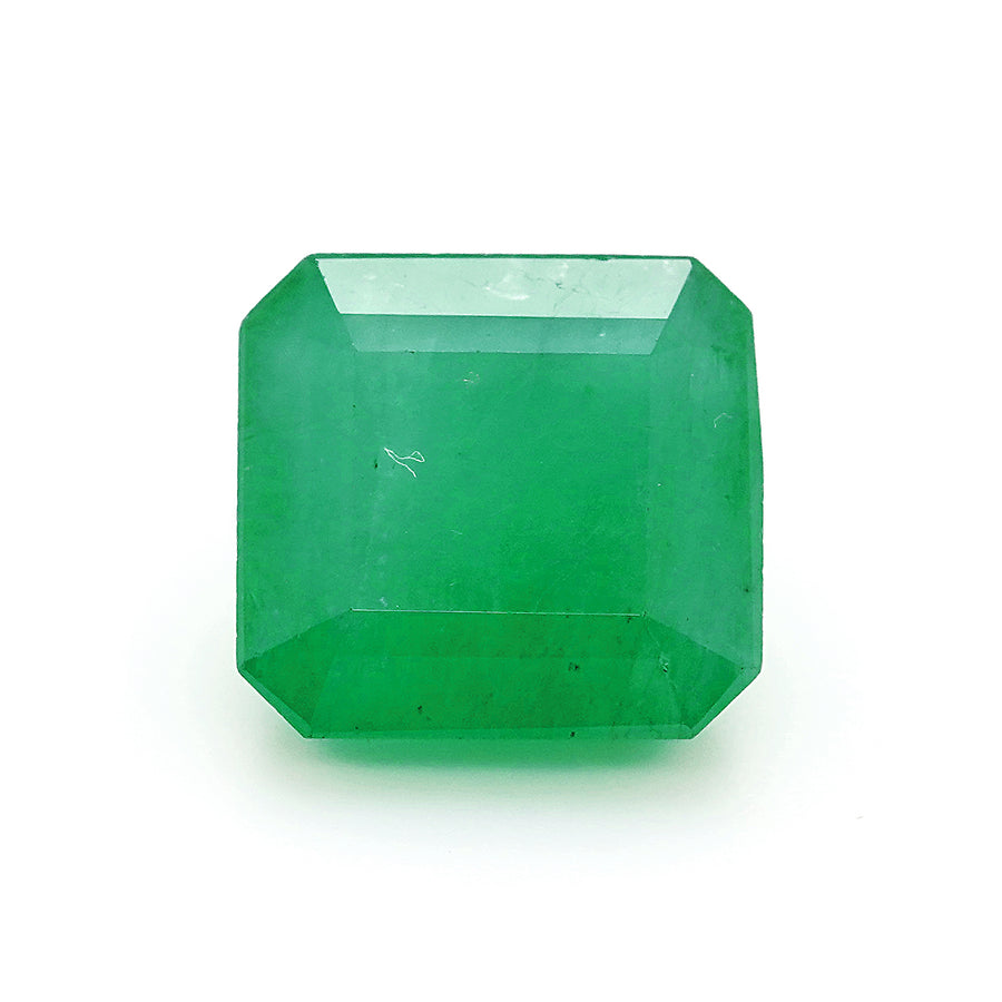 3.44 Cts Emerald 9X8 MM Octagon Gemstone