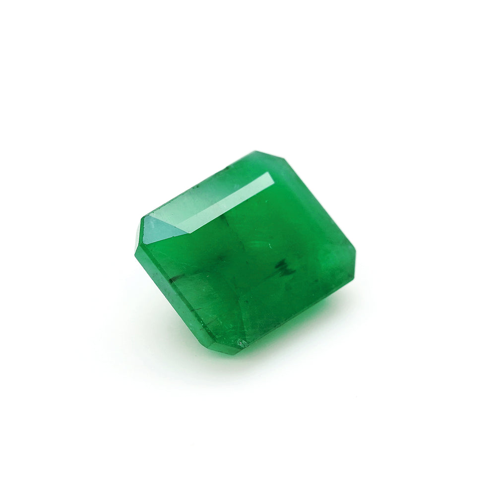 5.5 Cts Emerald 12X10 MM Octagon Gemstone
