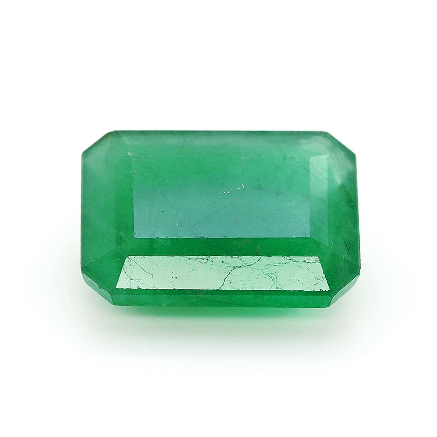 4.6 Cts Emerald 12X9 MM Octagon Gemstone