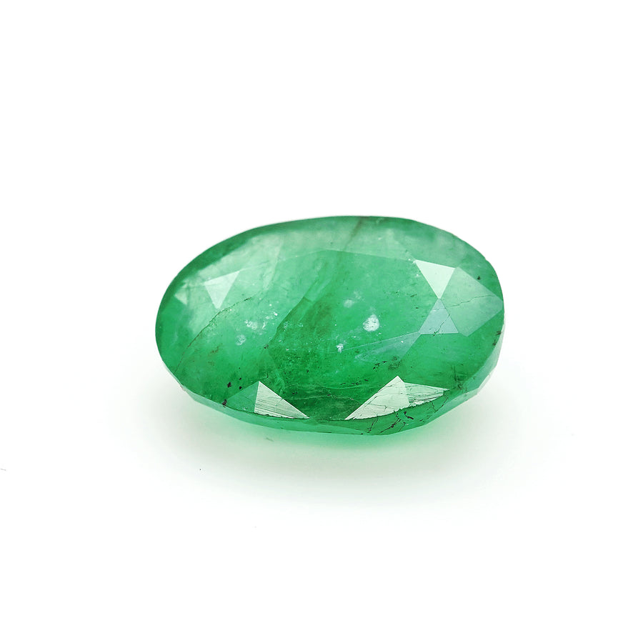 6.02 Cts Emerald 14X10 MM Oval Gemstone