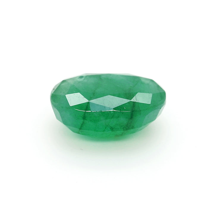 5.28 Cts Emerald 12X10 MM Oval Gemstone