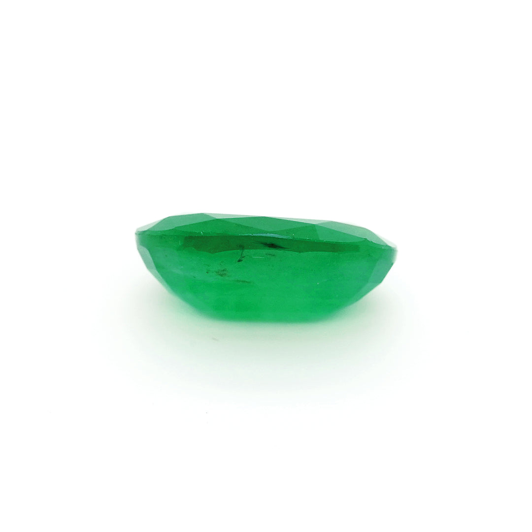 3.81 Cts Emerald 13X9 MM Oval Gemstone